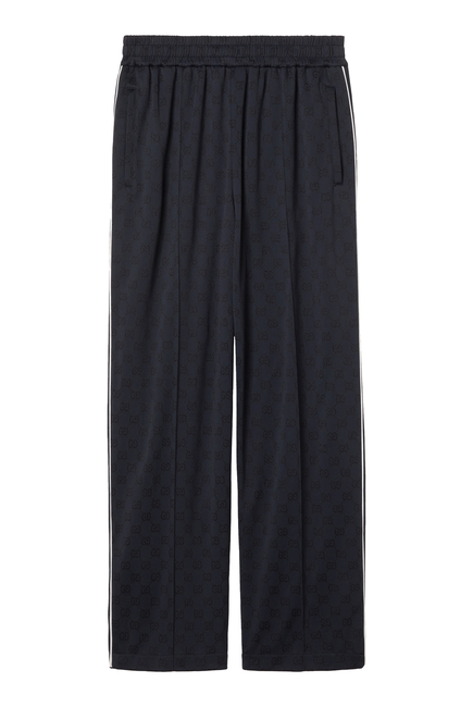 GG Nylon and Cotton Pants
