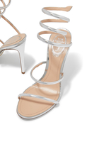 Cleo Metallic 105 Wrap Around Sandals