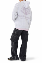 Sprayed Logo Hoodie