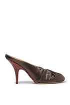 Satin 90 Mules