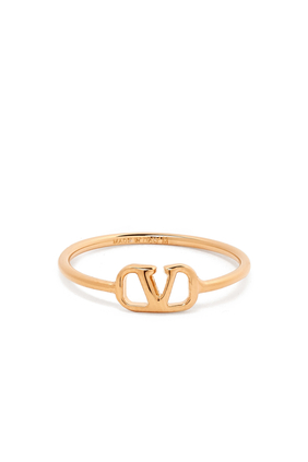Vlogo Signature Metal Ring