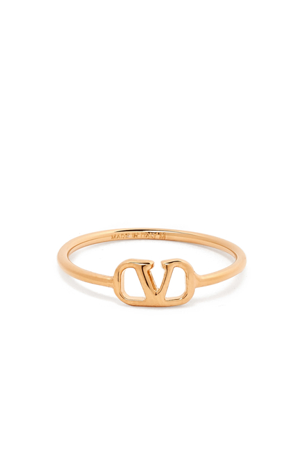 Vlogo Signature Metal Ring