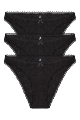 The High Rise Briefs, Set of 3