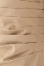 Lani Draped Halter Maxi Dress