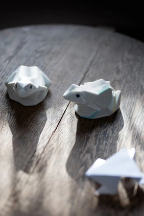 Glossy Frog Figurine