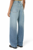 Avril Mid Slouchy Wide-Leg Jeans