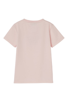 Kids Logo Cotton T-Shirt