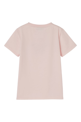 Kids Logo Cotton T-Shirt