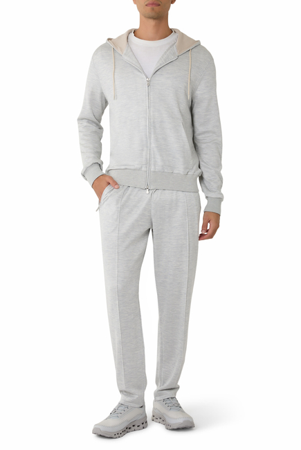 Silk and Cotton Joggers