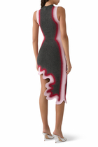 Brooklyn Wavy Asymmetric Dress