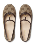 Kids Double G Ballet Flats