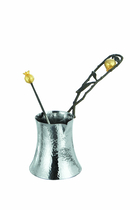 Pomegranate Coffee Pot and Spoon