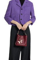 GG Emblem Small Bucket Bag