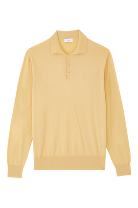 Knit Polo Shirt