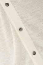 Short-Sleeve Button-Up Shirt in Pacific Linen