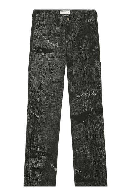 Painted Cargo Pants 