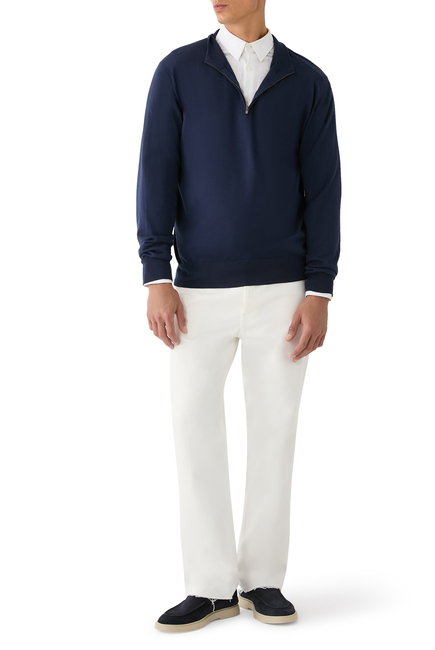 Quarter Zip Sweater