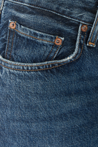 V-Waist Baggy Jeans
