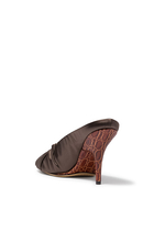 Satin 90 Mules
