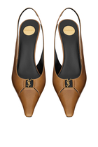 Babylone Breteuil 90 Slingback Pumps