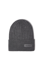 Rib Knit Wool Hat
