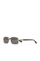 Rectangular Frame Sunglasses