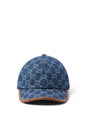 GG Denim Baseball Hat
