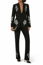 Metallic Paisley Kerry Pants