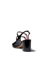  Banana Patent Leather 60 Slingback Mary Janes 