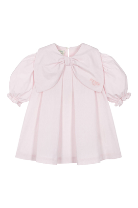 Kids Cotton Bow Dress