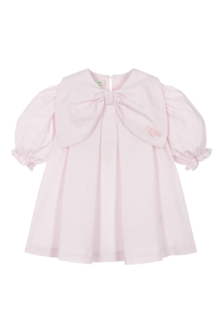 Kids Cotton Bow Dress