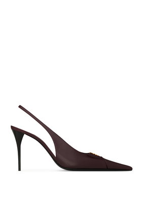 Babylone Breteuil 90 Slingback Pumps