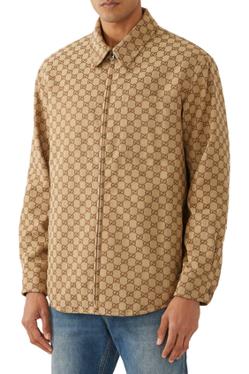 GG Canvas Overshirt