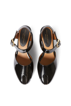 Elyse 90 Patent Platform Sandals