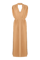 V-Neck Maxi Dress