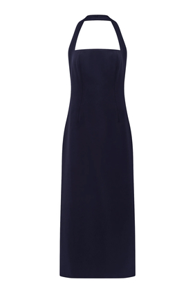 The Ultimate Muse Halter Neck Midi Dress