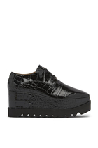 Limited-Edition Elyse 80 Crocodile Platforms 