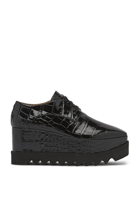 Limited-Edition Elyse 80 Crocodile Platforms 
