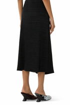 Flower Detail Midi Skirt