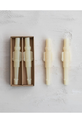 Nutcracker Shaped Candle Set