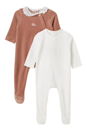 Kids  Logo Bodysuits, Set of 2