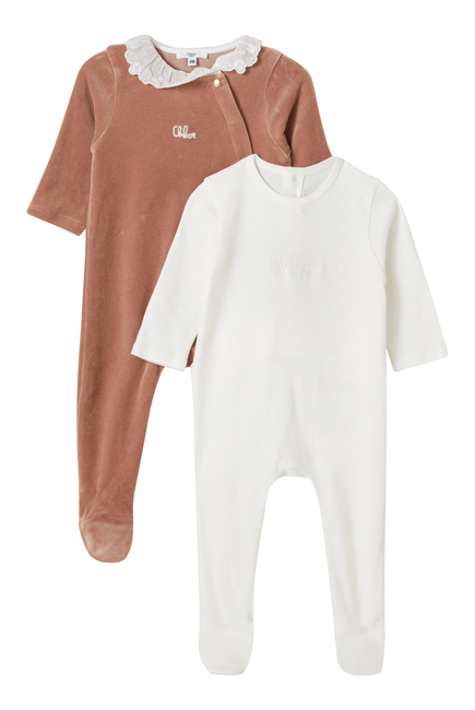 Kids  Logo Bodysuits, Set of 2