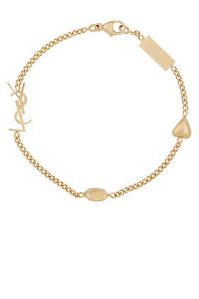Opyum Heart Charm Bracelet