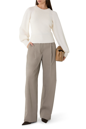 Wide-Leg Trousers