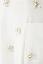 Novanna Embellished Midi Skirt