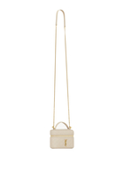 Gaby Micro Lambskin Cosmetic Bag