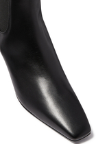 Leather 50 Mid-Heel Boots