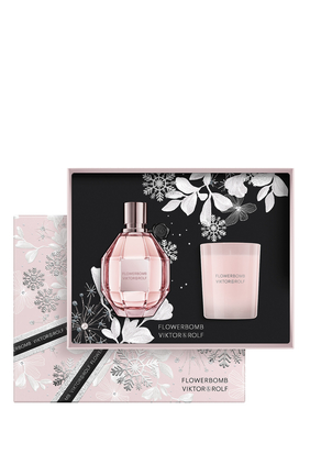 Flowerbomb Eau de Parfum + Candle Gift Set
