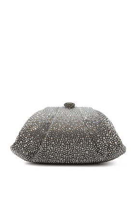 Gemma Crystal Caviar Clutch Bag
