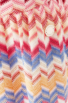 Kids Zig Zag Knit Mini Skirt